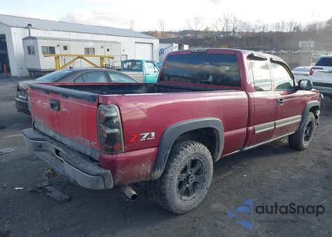 2004 Chevrolet Silverado 1500 Z71 z USA, uszkodzony, nr VIN 2GCEK19T141123870